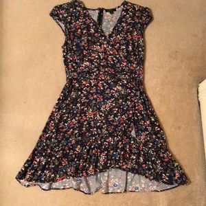 J. crew v neck floral dress